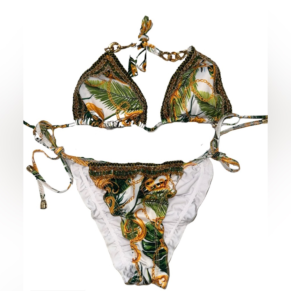 Lateen bikini scrunch bottoms S